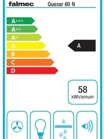 Hotte de ventilation QUASAR 60 N FALMEC