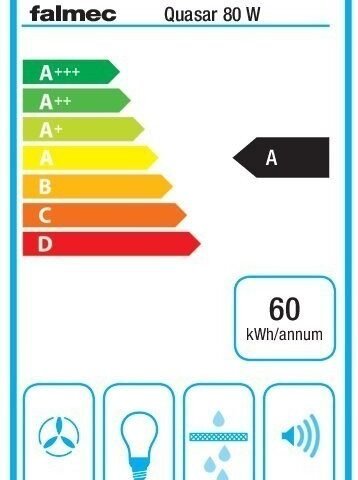 Hotte de ventilation QUASAR 80 W FALMEC