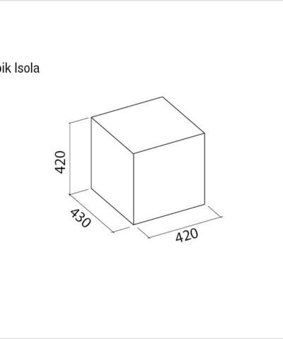 Hotte de ventilation E-ION RUBIK ISOLA N FALMEC