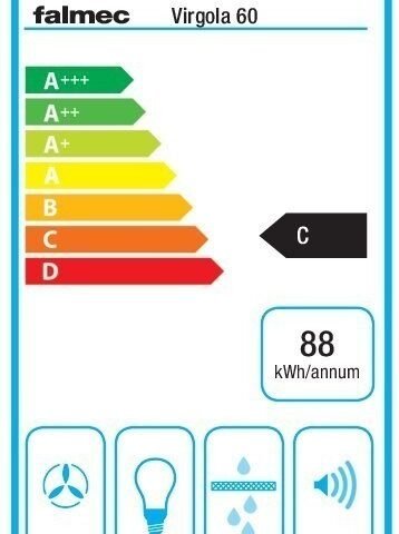 Hotte de ventilation plus VIRGOLA 120 FALMEC