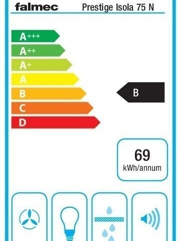 Hotte de ventilation PRESTIGE ISOLA 75 N FALMEC