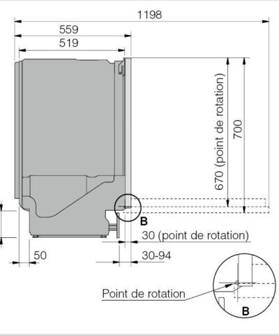 ASKO Lave-vaisselle à intégrer Classic 60 cm DBI2332LIB W