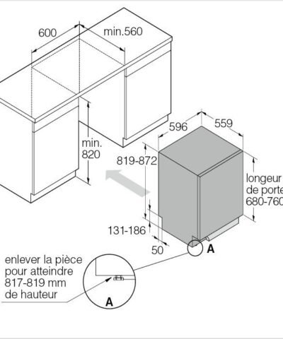 ASKO Lave-vaisselle intégré Logic 60 cm DFI433B