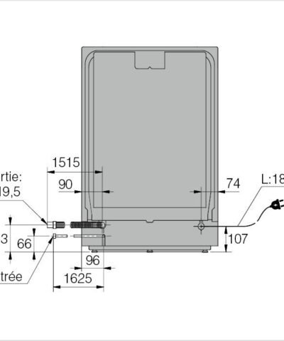 ASKO Lave-vaisselle intégré Logic 60 cm DFI433B