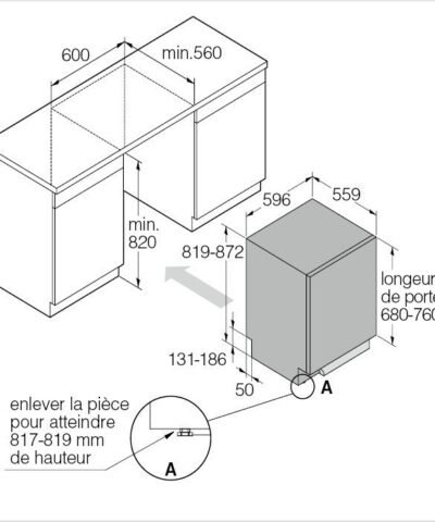 ASKO Lave-vaisselle intégré Logic 60 cm DFI444B/1