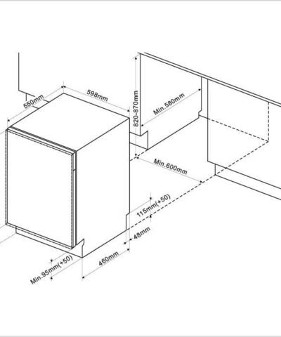 DE DIETRICH Lave-vaisselle 60 cm DCJ422DQX