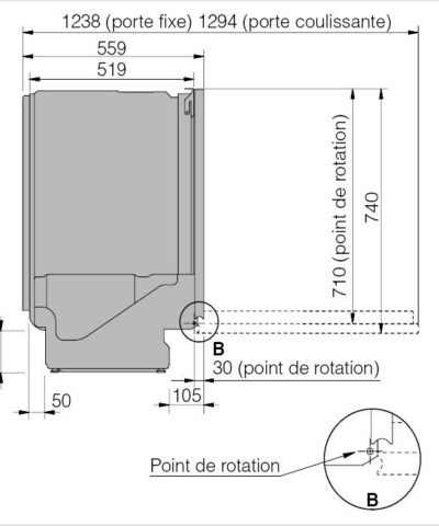 ASKO Lave-vaisselle intégré Style 60 cm DSD644GXXL