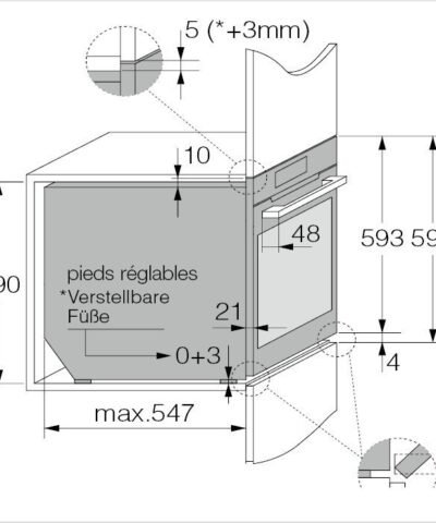 ASKO Four à pyrolyse 60 cm OP8678GH-1