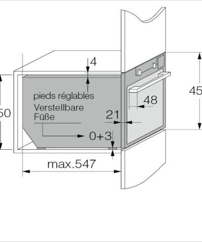 ASKO Combisteam - Micro-ondes 60 cm OCSM8487B