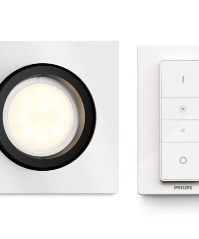 Philips Hue Spot à encastrer Milliskin 50421/48/P7 GU10 Noir