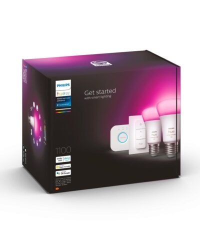 Philips Hue Kit de départ White & Color Ambiance