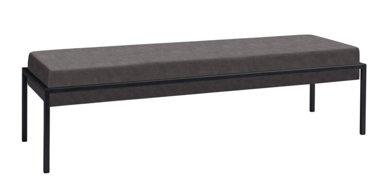 Banc Pato Hasena Anthracite / Brun