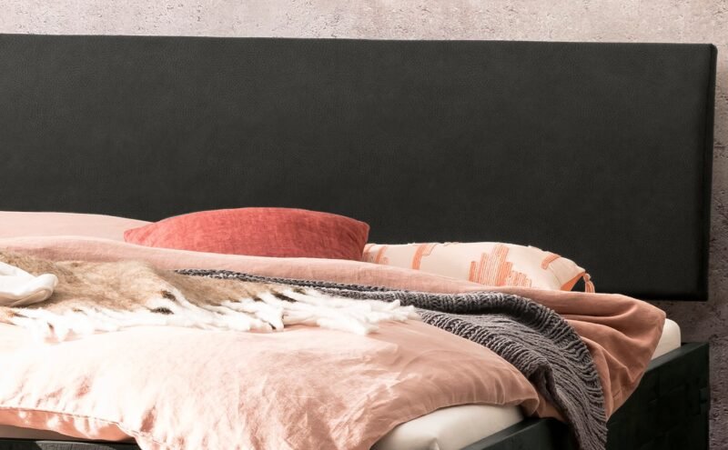 Lit Lecona Hasena 180x200 cm Anthracite / Gris – Image 2