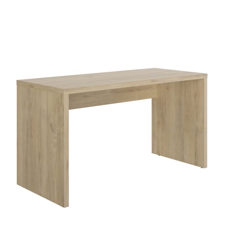 Bureau simple ELIO Beige - Châtaignier naturel – Image 2