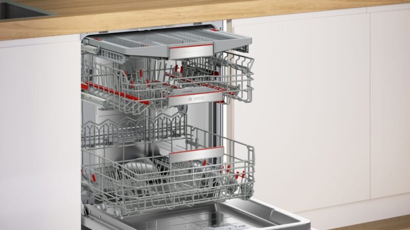 Einbau-Geschirrspüler Bosch (Serie 8) SMD8TCX04E - Bild 7