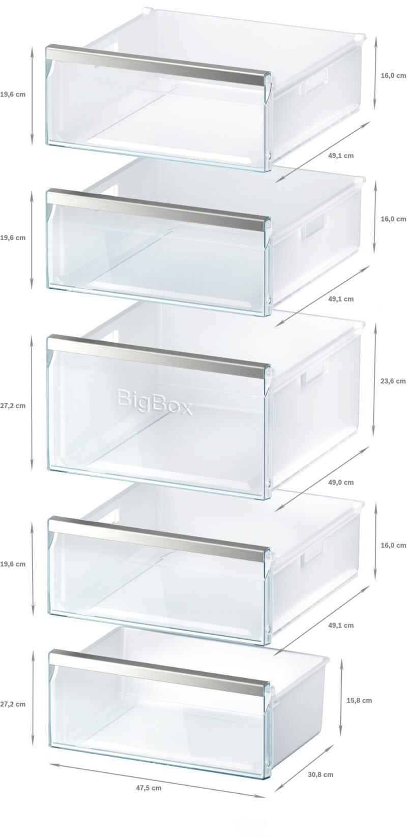 Gefrierschrank freistehend (Serie 6) Bosch GSN51DWDP - Bild 5