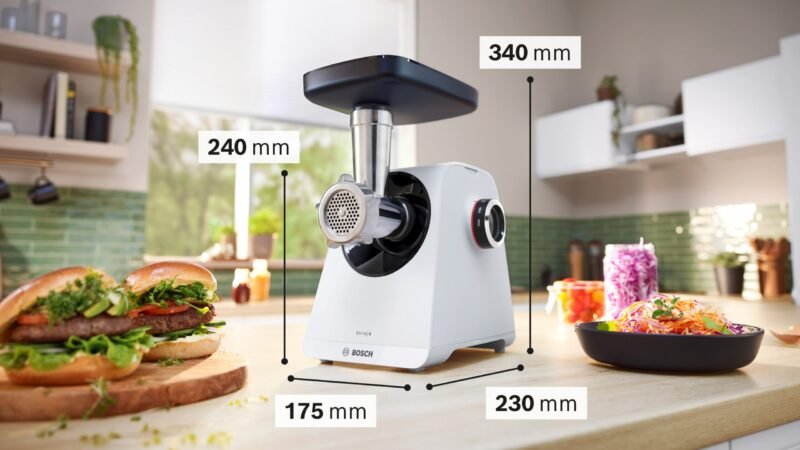 Hachoir à viande Bosch Blanc MFWS420W – Image 3