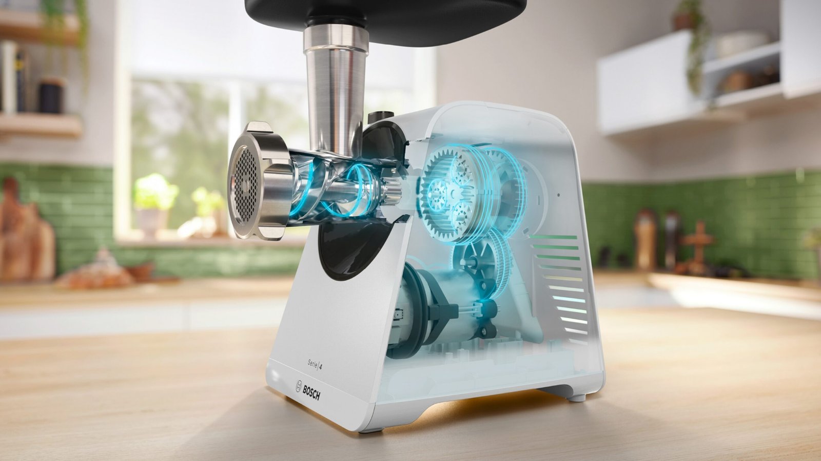 Fleischwolf Bosch Weiß MFWS420W – Bild 8