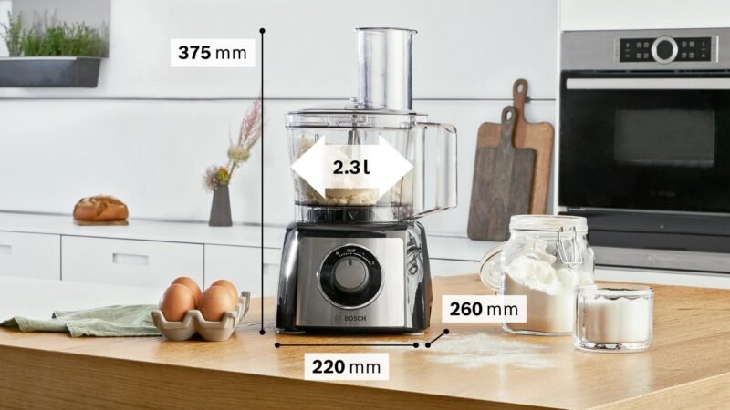 Robot de cuisine Bosch Noir MCM3PM386 – Image 4