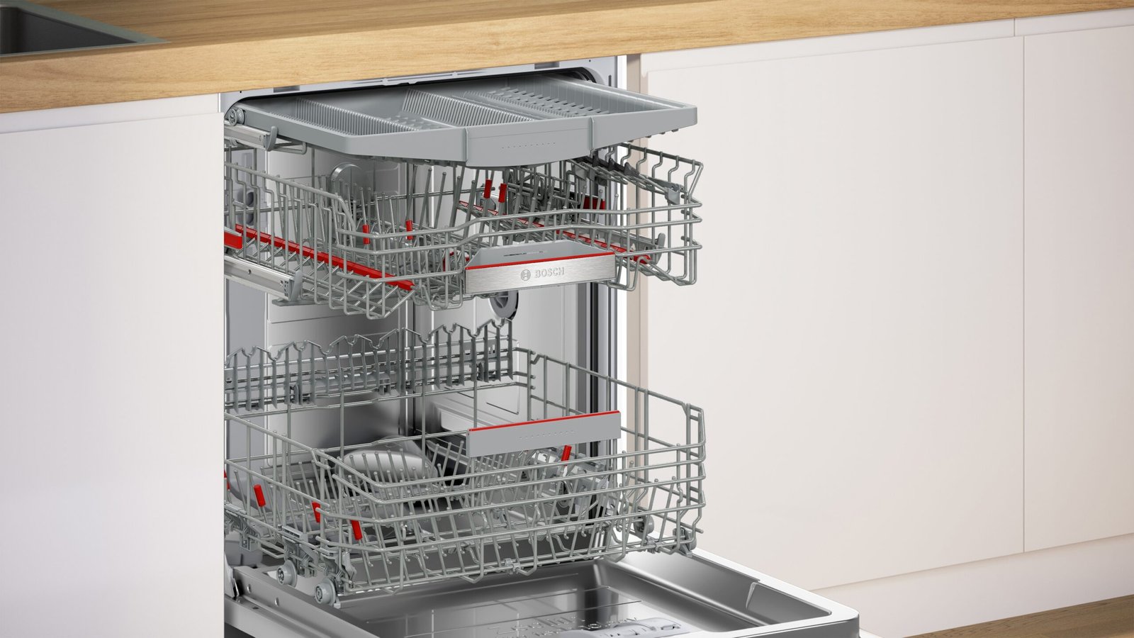 Lave-vaisselle Encastrable Bosch (Série 6) Acier brossé SMI6ZCS16E – Image 6