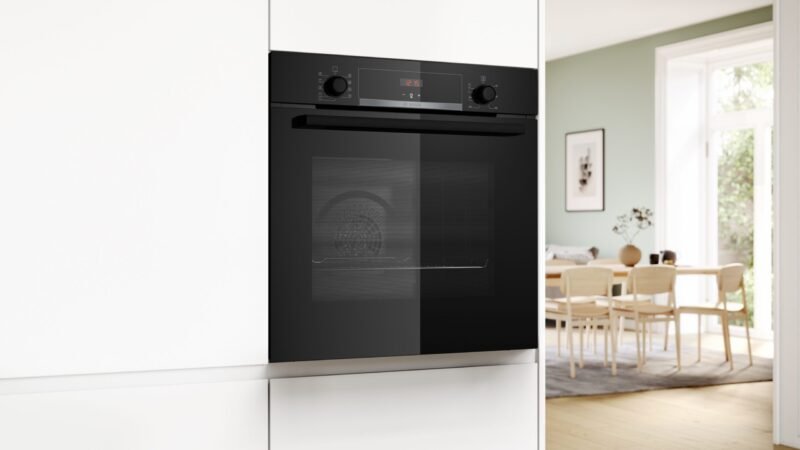 Cuisinière encastrable Bosch (Série 4) Noir HBA514BB3 – Image 4