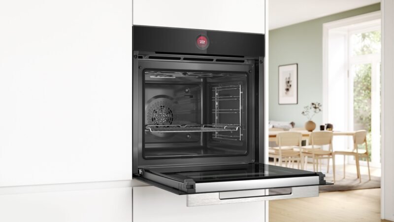 Einbau-Backofen Bosch Serie 8) Schwarz HBG7741B1 - Bild 3