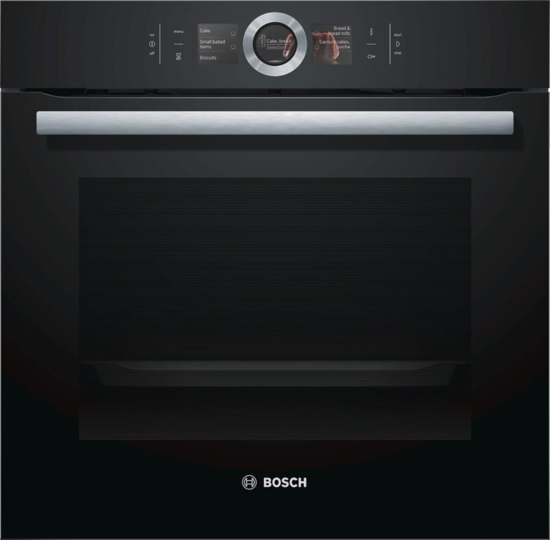 Einbau-Backofen Bosch Serie 8) Schwarz HBG6764B1