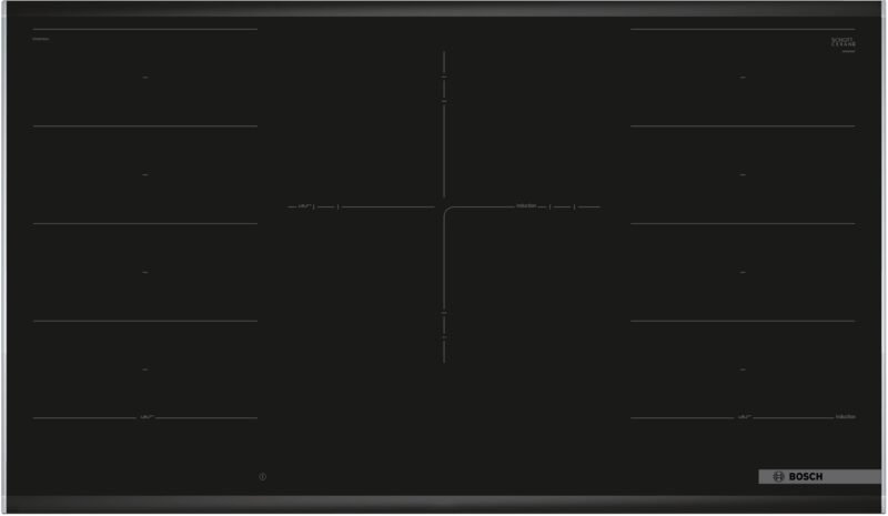 Table de cuisson à induction, 90 cm, Noir, avec cadre, PXV975DV1E – Image 2