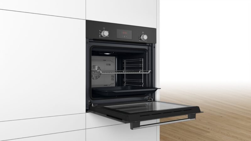 Einbau-Backofen Bosch (Serie 2), Schwarz HBF133BA0 - Bild 3