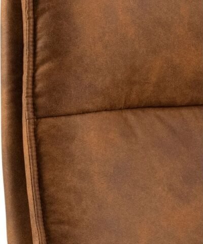 AC Design Bürostuhl Brad, mit Armlehnen und Bremsrollen, Camel 4