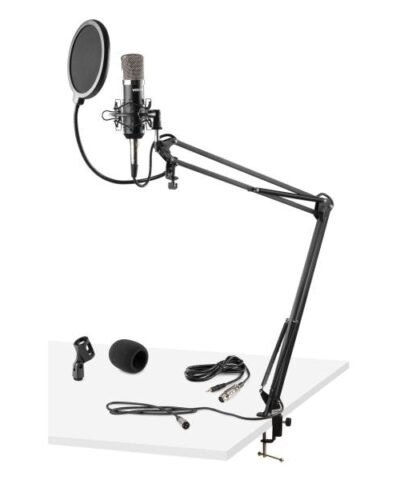 Vonyx Microphone à condensateur CMS400 Studio-Set 1