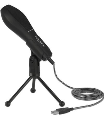 Delock Microphone USB Kondensator  avec pied de table 5