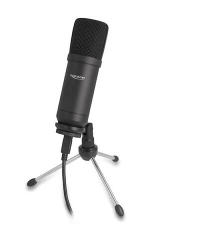 Delock Microphone à condensateur USB professionnel avec Support de table 6