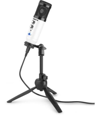 Vonyx Microphone à condensateur CM320W 10