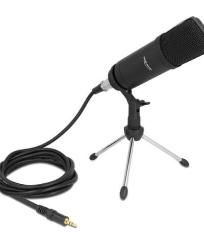 Delock Microphone professionnel de podcasting avec connecteur XLR/3.5mm jack 4