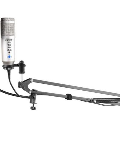 Vonyx Microphone à condensateur CMS320S 1