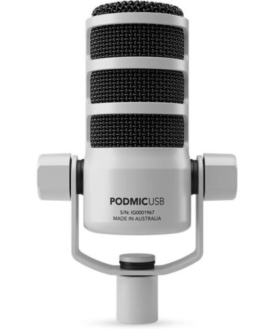 Rode Mikrofon PodMic USB, Weiss 2