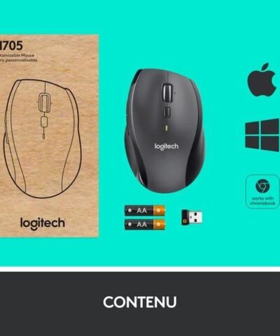 Logitech Souris M705 Marathon Bulk 7