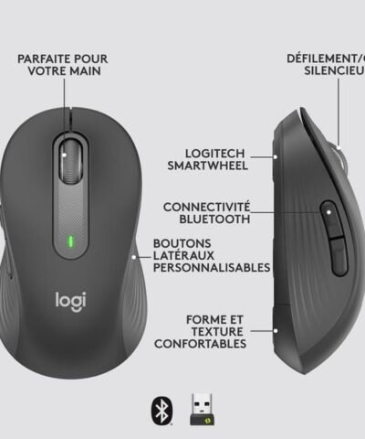 Logitech Souris Signature M650 for Business Graphite 6