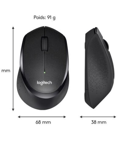 Logitech Souris M330 Silent Plus noir 5