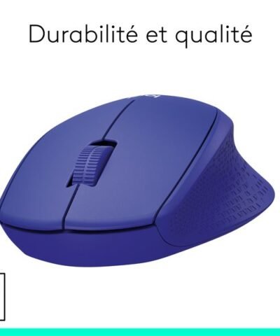 Logitech Souris M330 Silent Plus Bleu bleu 5