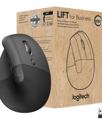 Logitech Souris ergonomique Lift for Business Graphite 1