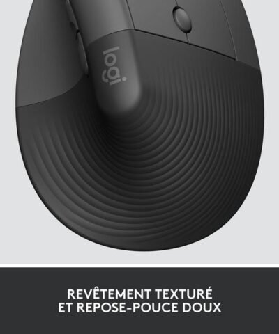 Logitech Souris ergonomique Lift for Business Graphite 3