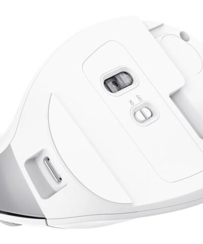 Trust Souris ergonomique Bayo II Blanc 6