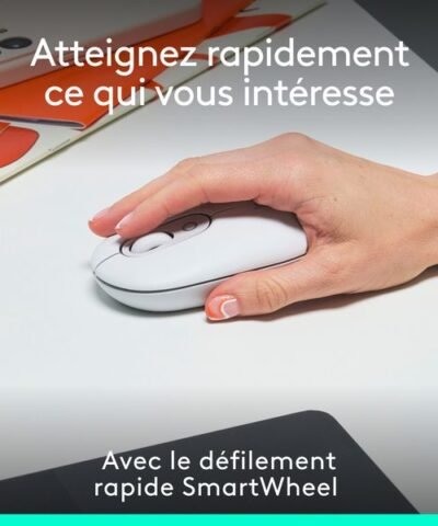 Logitech POP Mouse Off-White 3