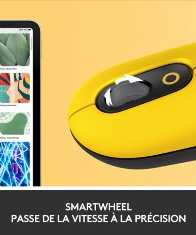 Logitech POP Mouse Blast Yellow 7