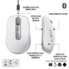 Logitech Mobile Maus MX Anywhere 3s Pale Grey 7