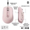 Logitech Mobile Maus MX Anywhere 3s Rose 7