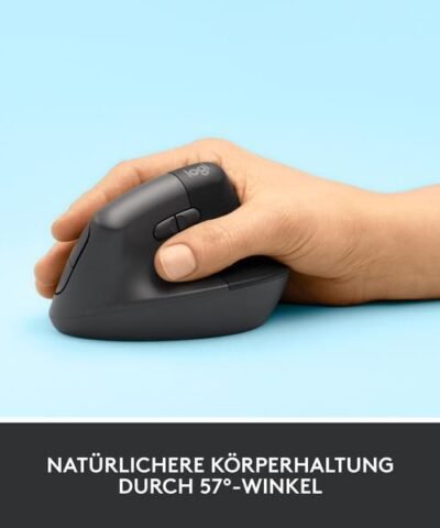 Logitech Ergonomische Maus Lift Graphite 3