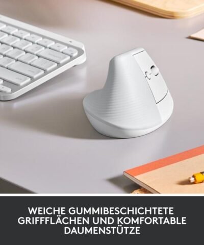 Logitech Ergonomische Maus Lift Off-white 2